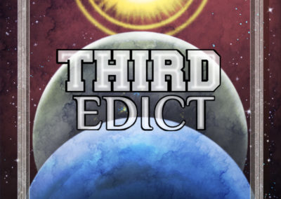 Third Edict card game logo